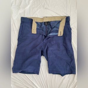 Burnside navy shorts